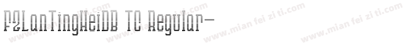 FZLanTingHeiDB TC Regular字体转换